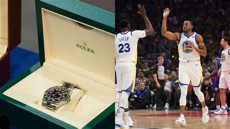 steph gifts rolex|Stephen Curry gifts Draymond Green, Andre Iguodala .